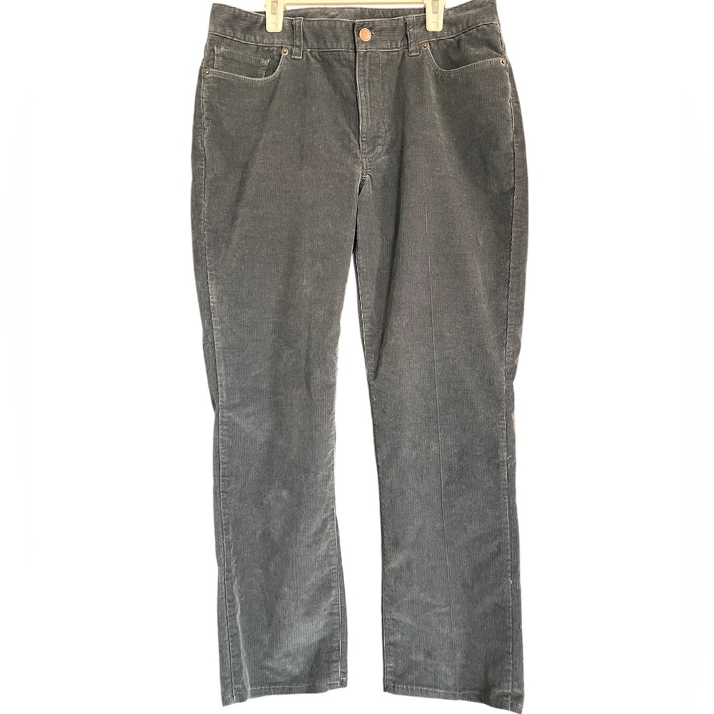 L.L. Bean Women’s Favorite Fit Corduroys in Gray size 10